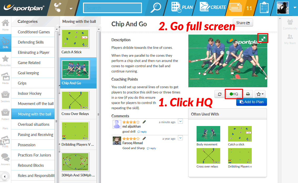 How to view full screen image