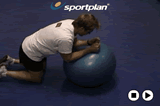 Kneeling Ab burnerCore StrengthAgility Drills Coaching