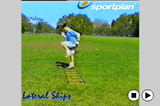 Lateral Skips.LaddersAgility Drills Coaching