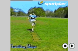 Twisting skips.LaddersAgility Drills Coaching