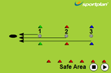 Step BackJunior Golf Drills Coaching