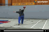 Full turn with disc ballDiscusAthletics Drills Coaching