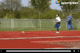 Sprinting the bendAthletics Drills Coaching