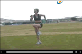 Sprinting on the SpotTrackAthletics Drills Coaching