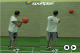Right Hip Pass and CatchPassing TechniqueBasketball Drills Coaching