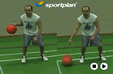 Right hand dribbleDribbling TechniquesBasketball Drills Coaching