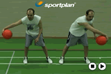 Left to right dribble in one handDribbling TechniquesBasketball Drills Coaching
