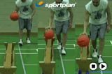 Upside Down Bench DribbleDribbling TechniquesBasketball Drills Coaching