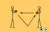 Simultaneous Bounce / Chest PassPassingBasketball Drills Coaching