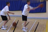 one bounce and one arm wall passExtrasBasketball Drills Coaching
