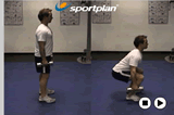 Dumbbell SquatShoulderFitness Drills Coaching