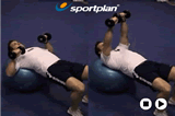 Swiss Ball Chest PressChestWorkout Drills Coaching