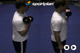 Alternate dumbbell bicep curlBicepsWorkout Drills Coaching