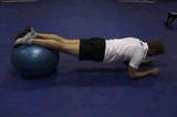 Swiss Ball Reverse PlankCoreWorkout Drills Coaching