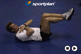 Raised leg abdominal crunchCoreWorkout Drills Coaching