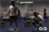Swiss Ball SquatChestFitness Drills Coaching