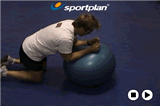Kneeling Ab burnerChestFitness Drills Coaching