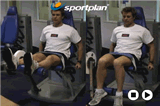 Supine Hamstring Curl.Upper LegWorkout Drills Coaching