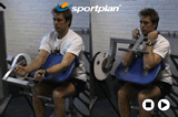 Machine Seated Bicep curl.BicepsWorkout Drills Coaching
