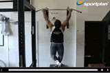 Wide Over Grip ChinsArmsFitness Drills Coaching