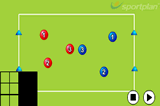 Fun 3sConditioned gamesSoccer Drills Coaching