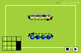 Over Under and In BetweenConditioned gamesSoccer Drills Coaching