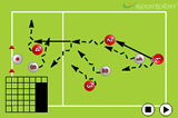 Strikers SpaceShootingSoccer Drills Coaching