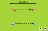 The Triangle with MovementPassing and ReceivingSoccer Drills Coaching