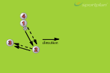 Triangle Pass and MovePassing and ReceivingSoccer Drills Coaching