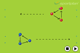 One Two CombinationPassing and ReceivingSoccer Drills Coaching