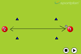Through the cones passingPassing and ReceivingSoccer Drills Coaching