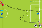 1 v 1 up and down1 v 1 skillsFootball Drills Coaching