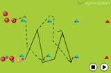 switch overlapPassing and ReceivingSoccer Drills Coaching