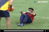 Throwing Sit-upsGoalKeepingSoccer Drills Coaching