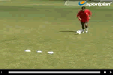 Step Over1 v 1 skillsSoccer Drills Coaching