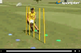 Slalom with BallGoalKeepingSoccer Drills Coaching
