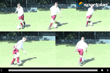Step Over Turn Take Away1 v 1 skillsSoccer Drills Coaching