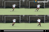lofted passTechnique videoFootball Drills Coaching