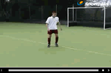 turning with kicking footTechnique videoSoccer Drills Coaching