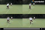 two stage turning using both feetTechnique videoSoccer Drills Coaching