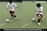stage 1 for step over turnTechnique videoFootball Drills Coaching