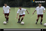 double step over 1st stepTechnique videoFootball Drills Coaching