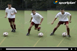 double step over 1st step overTechnique videoSoccer Drills Coaching