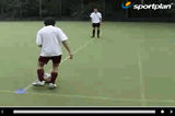game related double step over pushTechnique videoFootball Drills Coaching