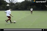 drag dummy step over to beat opponentTechnique videoFootball Drills Coaching