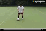 drag dummy step overTechnique videoSoccer Drills Coaching