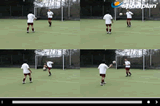 first touch instepTechnique videoSoccer Drills Coaching