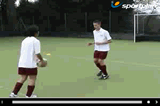 first touch instepTechnique videoFootball Drills Coaching
