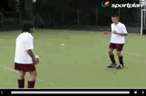 1st touch instep pass on the moveTechnique videoSoccer Drills Coaching