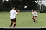 heading on the moveTechnique videoFootball Drills Coaching